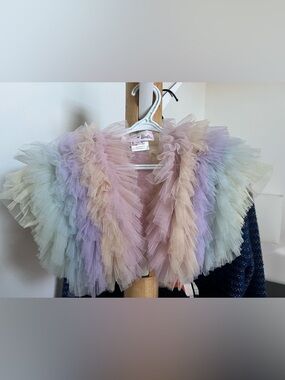 TUTU DU MONDE
x Barbie Rainbow Shrug (2-10 Years)